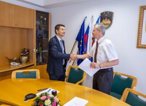 podpis pogodbe